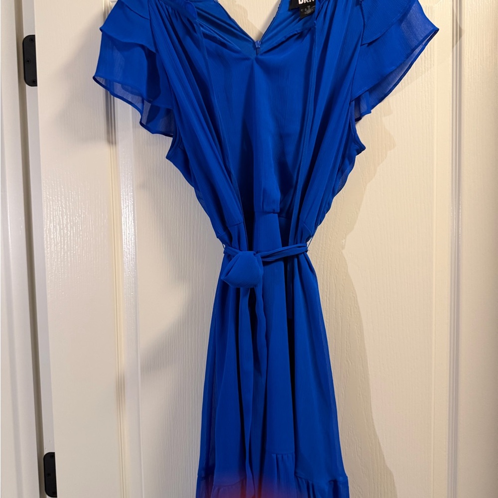 DKNY Vibrant Blue Dress